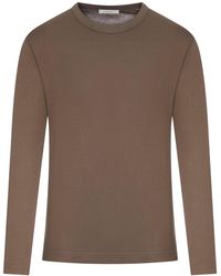 Lemaire - Long-sleeved Cotton T-shirt - Lyst