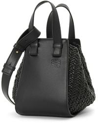 Loewe - Borsa hammock compatta in pelle di vitello - Lyst
