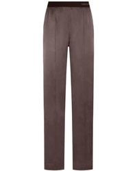Tom Ford - Peach-Feel Silk Satin Pj Pants - Lyst