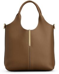 Tod's - Mini Leather Tote Shopping Bag - Lyst