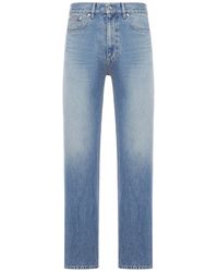 Gucci - Slim-Fit Cotton Denim Trousers - Lyst