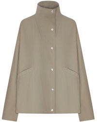 TOTEME - Cotton Blend Parachute Jacket - Lyst