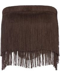 Bless - Dara Top With Fringes - Lyst