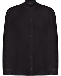 Transit - Camicia con collo alla coreana - Lyst