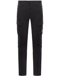C.P. Company - Straight-Fit Cargo Pants With Flap Pockets - Lyst