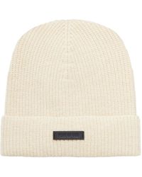 Fear Of God - Knitted Hat With Logo - Lyst