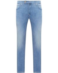 Incotex - Slim Jeans In Stretch Cotton - Lyst