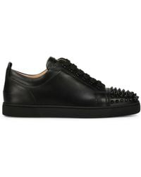 Christian Louboutin - Sneakers Louis Junior Spikes Flat - Lyst