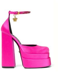 Scarpe col tacco Versace da donna - Fino al 20% di sconto | Lyst