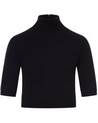 Max Mara - Crop Turtleneck - Lyst