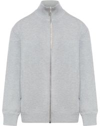 Gucci - Fine Knit Cardigan With Zip - Lyst