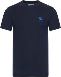 Burberry - Ekd Front Logo T-Shirt - Lyst