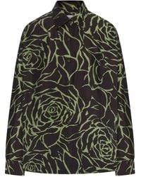 Dries Van Noten - Long-Sleeved Shirt With All-Over Print - Lyst