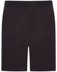 Ami Paris - Bermuda con vita elasticizzata - Lyst