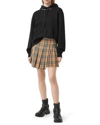 burberry skater skirt