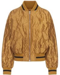 Loewe - Technical Fabric Bomber Jacket - Lyst