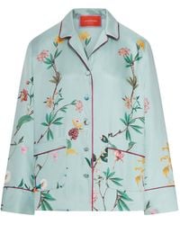La DoubleJ - Silk Twill Shirt - Lyst