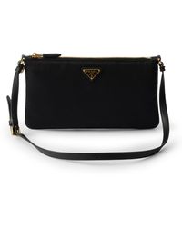 Prada - Pouch in re-nylon - Lyst