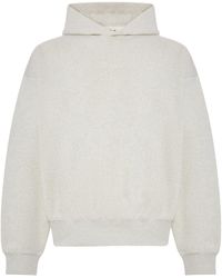 Fear Of God - Cotton Blend Hoodie With Logo - Lyst