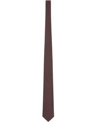 Lardini - Micro-Patterned Silk Tie - Lyst
