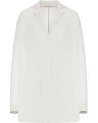 Transit - Oversized Single-breasted Viscose Jacket - Lyst