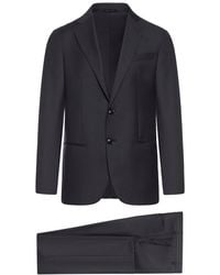 Giorgio Armani - Tailored Wool And Cashmere Suit - Lyst