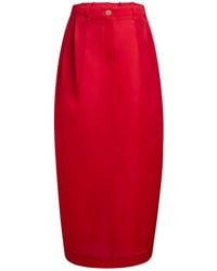 KHAITE - Gonna in seta lucian - Lyst