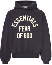Fear Of God - 90's Campus Cotton Hoodie - Lyst