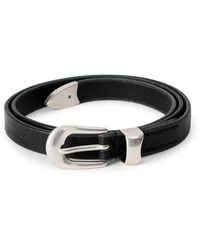 Our Legacy - 2Cm Leather Belt - Lyst
