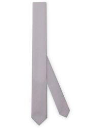 Gucci - Silk Tie With Crepe Effect - Lyst