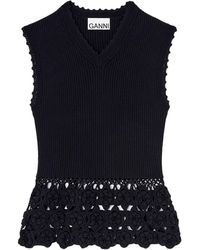 Ganni - Vest - Lyst