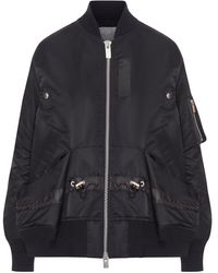 Sacai - Giacca bomber in nylon - Lyst