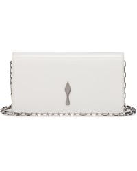 Christian Louboutin - Bettina Patent Calfskin Clutch - Lyst