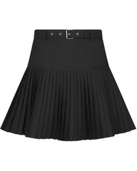 Dior - Pleated Mini Skirt - Lyst