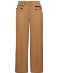 Gucci - Horsebit-detailed Tailored Trousers - Lyst