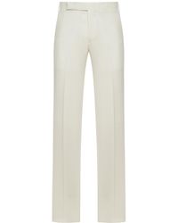 Lardini - Tailored Wool Trousers - Lyst