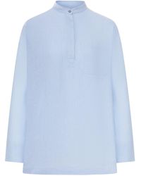 Max Mara - Cantico Shirt In Pure Linen - Lyst