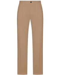Incotex - Tailored Tailored Trousers In Cotton And Linen Blend - Lyst
