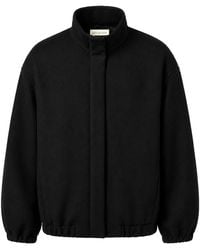 Dries Van Noten - Wool-Blend Bomber Jacket With High Collar - Lyst