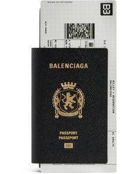 Balenciaga - 1-Card Long Passport Wallet - Lyst