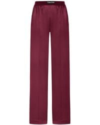 Tom Ford - Pantaloni in raso di seta stretch - Lyst