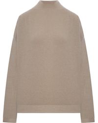 Transit - Wool Blend High Neck Sweater - Lyst