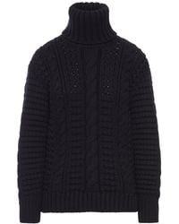 Moncler Genius - Moncler X Ee72 Edward Enninful Wool Turtleneck Sweater - Lyst