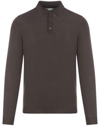 Zanone - Wool Polo - Lyst