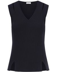Roberto Collina - Sleeveless Top - Lyst