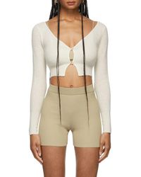 jacquemus le cardigan velours