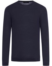 Nome - Wool Sweater With Side Slits - Lyst