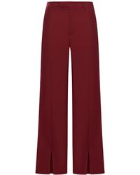パンツ GUCCI OVERSIZE LOW WAIST PETITE FIT WOOL PANT Gucci | Oversize Low Waist Petite Fit Wool Pant at Ekseption