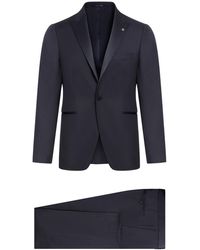 Tagliatore - Tailored Single-Breasted Wool Suit - Lyst