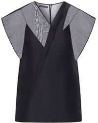 KHAITE - Silk Top Mer - Lyst